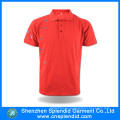 2016 New Fashion Embroidery Design Men′s Red Polo T Shirt